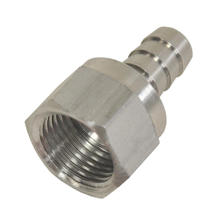 POWER HOUSE 8AN Female x 0.37 in. Barb Swivel Fitting PO2604174